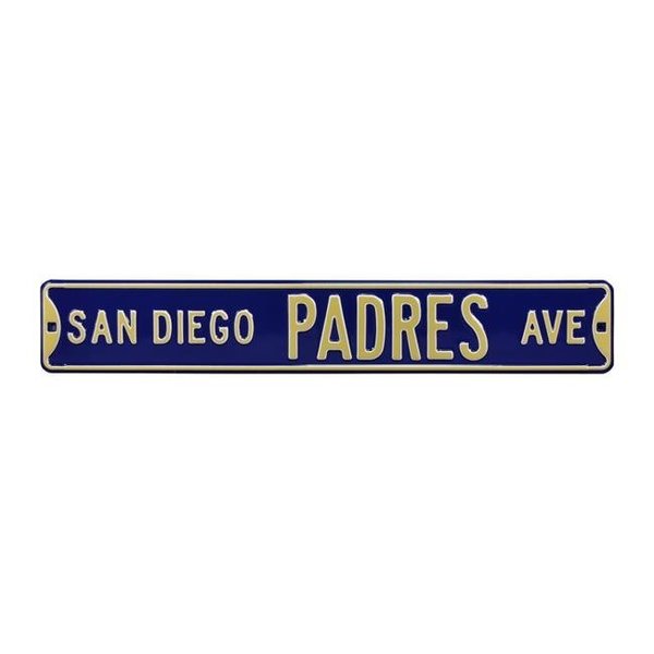 Authentic Street Signs Authentic Street Signs 30124 San Diego Padres Avenue Street Sign 30124